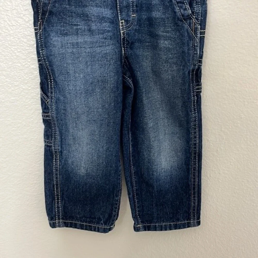 OshKosh B'Gosh Denim Toddler Overalls Jeans 2T